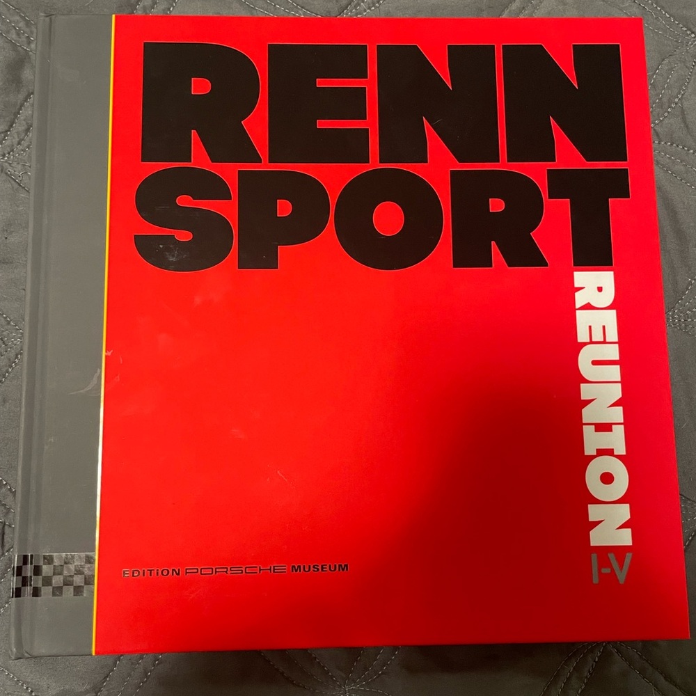 Porsche Museum Book History of Rennsort I-V Book